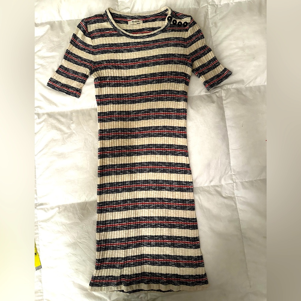 Madewell Sweater Midi Dress - size small